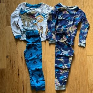 2 Pair Jurassic Park Boys’ Pajamas